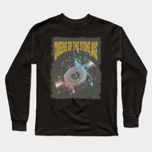 Queens of the Stone Age Vintage Vynil Long Sleeve T-Shirt